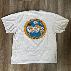 Vintage 1998 US Navy Seabees T Shirt - Size XL​